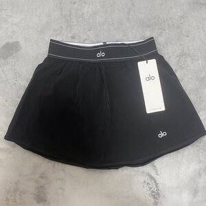 ALO Yoga Black Mini Skirt
